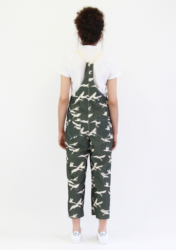 Print Short Dungarees - Isaro Collections