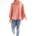 I AM Patterns - Sewing pattern - Mimosa cape - free patched pockets extension - front 2