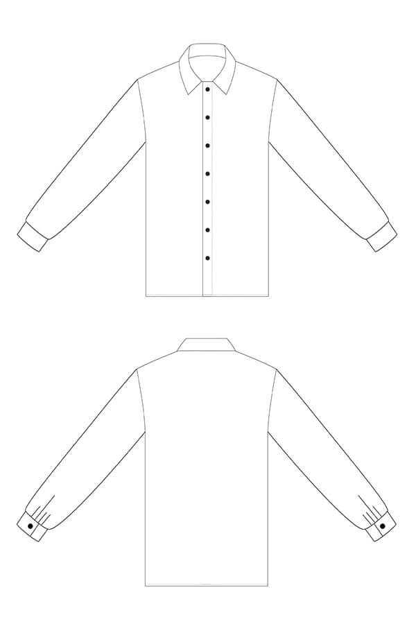 I AM Lucienne - Free Sewing Pattern Extension Classic Shirt Cuffs - I AM Patterns