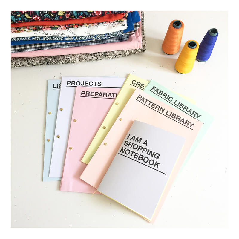 I AM Patterns sewing planner to organise all sewing projects