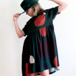 I AM Patterns Children Sewing Pattern Oversized Gathered Cassiopee Mini Dress