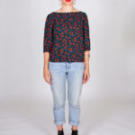 I AM Patterns Patron Blouse Joy Collab Tissu Atelier 27 Devant