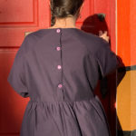 I AM Patterns Cassiopee Dress Button Placket Back