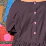 I AM Patterns Cassiopee Dress Button Placket Back