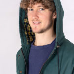 I AM Patterns Sewing Pattern Hooded raincoat coat Jacques Men green waxed cotton MeterMeter