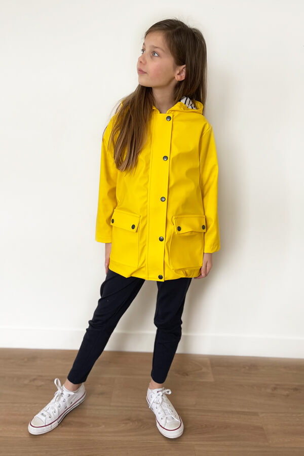 Patterned raincoats discount