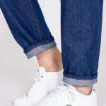 Tapered leg cut jeans trousers Sunshine sewing pattern