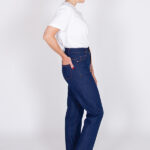 Tapered leg cut jeans trousers Sunshine sewing pattern