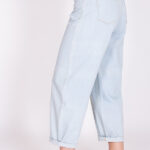 Balloon leg cut slouchy jeans trousers I AM Sunshine sewing pattern