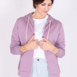 I AM Patterns zipped hoodie with kangaroo pockets Rainbow sewing pattern