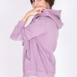 Sewing pattern of the Rainbow zipped hoodie with kangaroo pockets