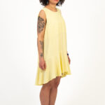 I AM Aura ruffle dress