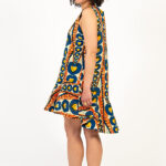 I AM Aura ruffle dress