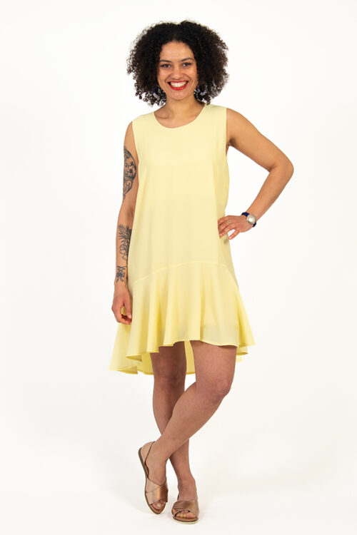 I AM Aura ruffle dress