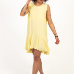 I AM Aura ruffle dress