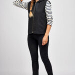 I AM Hathor women sewing pattern easy sleeveless zipped vest with hood