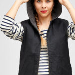 I AM Hathor women sewing pattern easy sleeveless zipped vest with hood