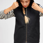 I AM Hathor women sewing pattern easy sleeveless zipped vest with hood