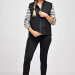 I AM Hathor women sewing pattern easy sleeveless zipped vest with hood