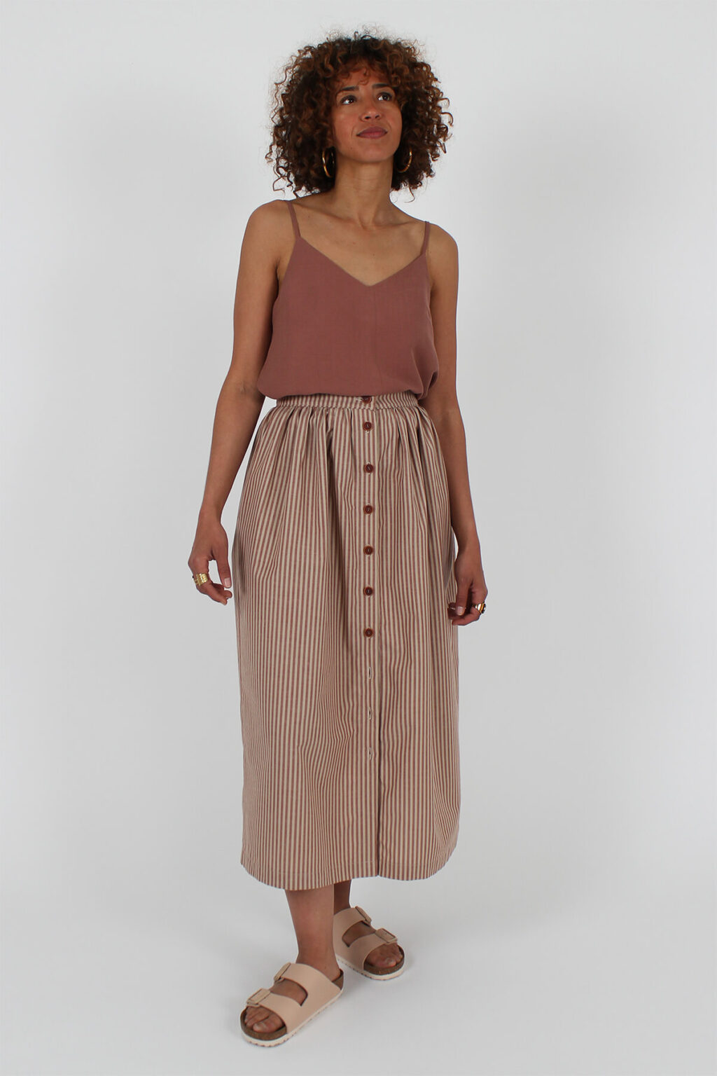 Lotus Print Pattern Dress