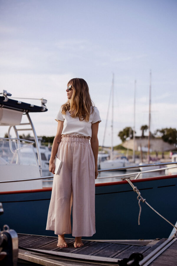 Patron de couture Pantalon I AM Daisy cotonnade transparente